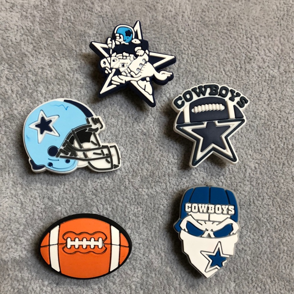 DALLAS C0WB0YS CROCS CHARMS